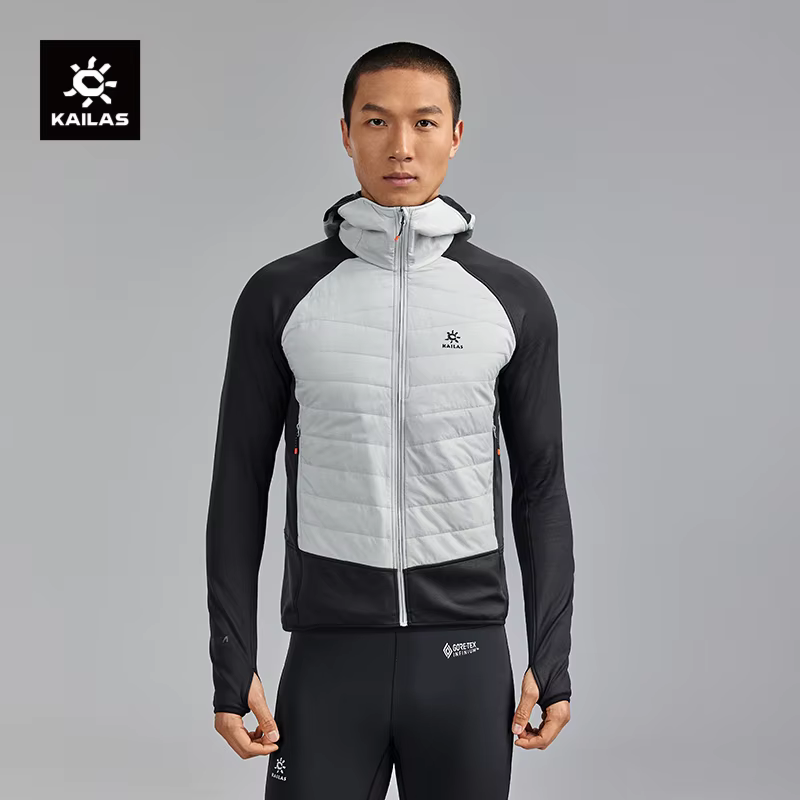 KAILAS AT 40 Dynamic Insulated Jacket With Primaloft For Men Winter Warm Hoodied Outdoor Sports Jackets KG2330107