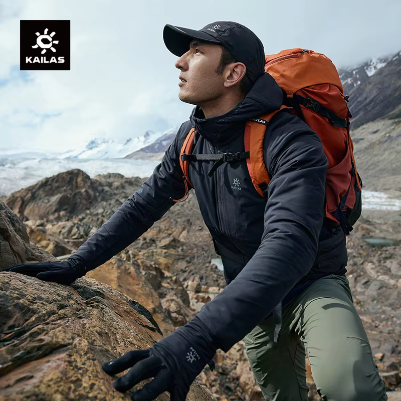 KAILAS RH 80 Packable Insulated Jacket With Primaloft Gold For Men Winter Warm Hoodied Outdoor Sports Jackets KG2330162
