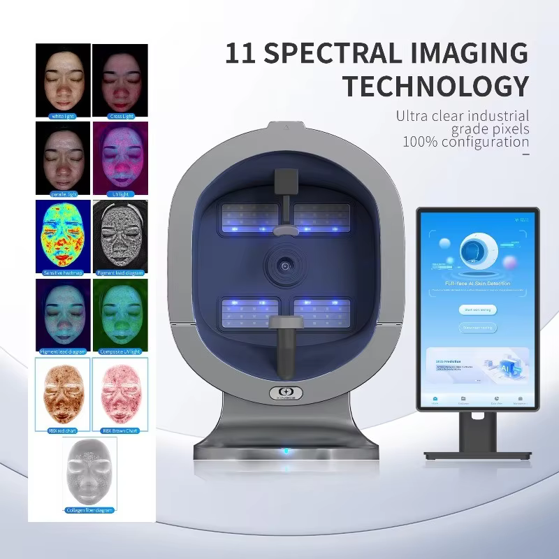 Ai Skin Image Analyzer Beauty Equipment Face Skin Diagnostics Analyzer Facial Tester Scanner Analyzer Machine