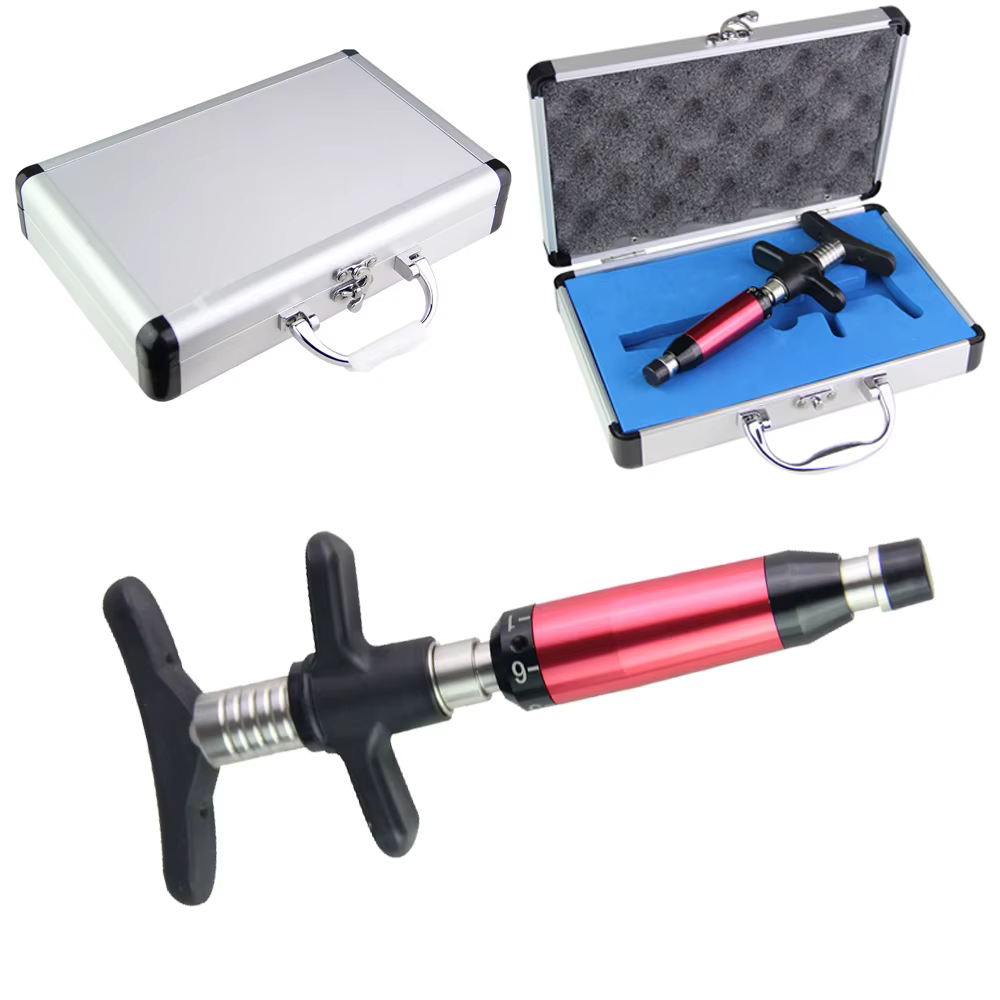 300N Chiropractic Tool Spine Back Instrument 6 Levels Mechanic Therapy Adjust Vertebration Body Beauty Massage