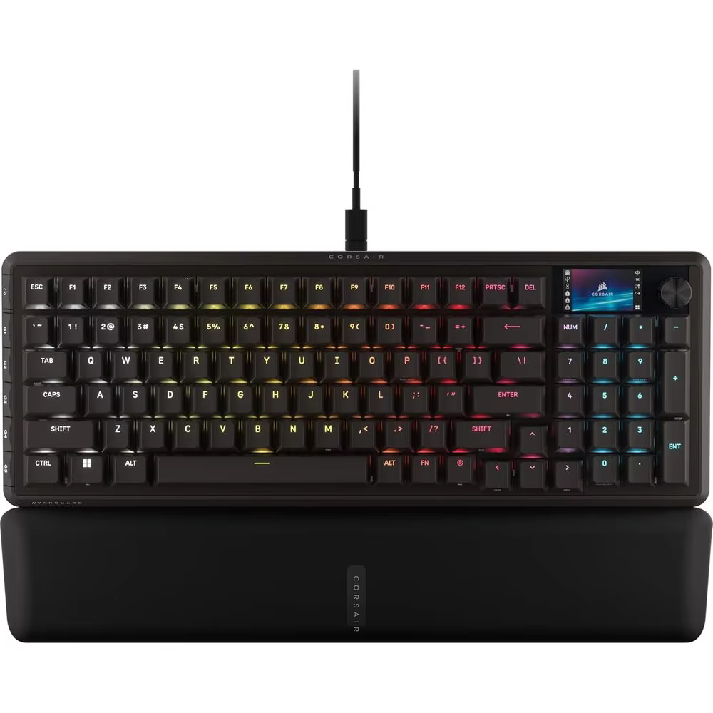96% Compact Wired Mechanical Gaming Keyboard with Hyperdrive Switches, 8000Hz Polling, Trigger Tech, Stream Deck, and US Layout