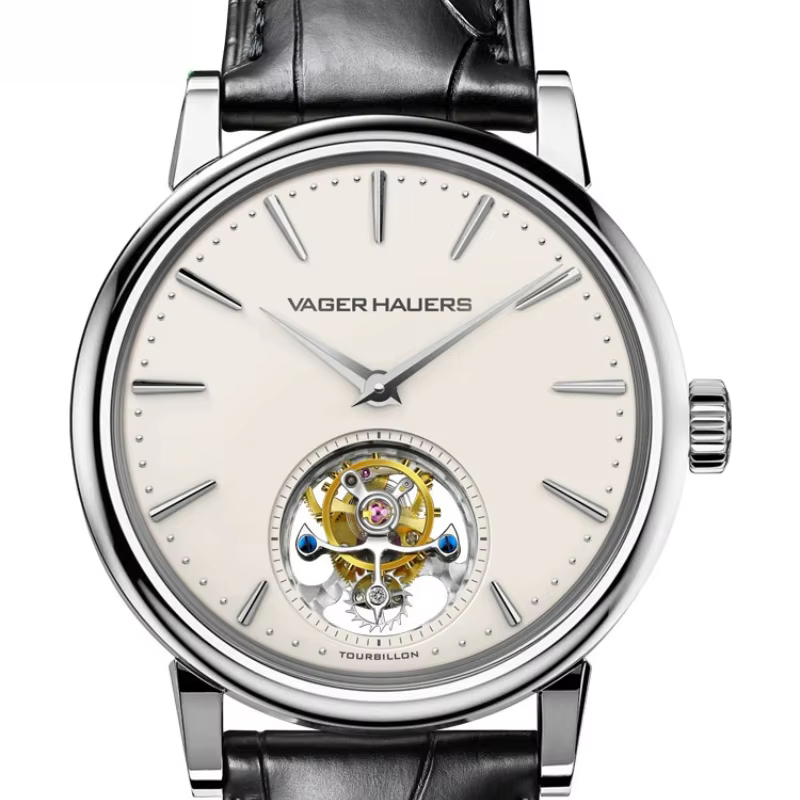 Vijay Howz Genuine Original Chinese Style Watch Men's Mechanical Watch Tourbillon Hollow Waterproof Casual Watch Men's Watch