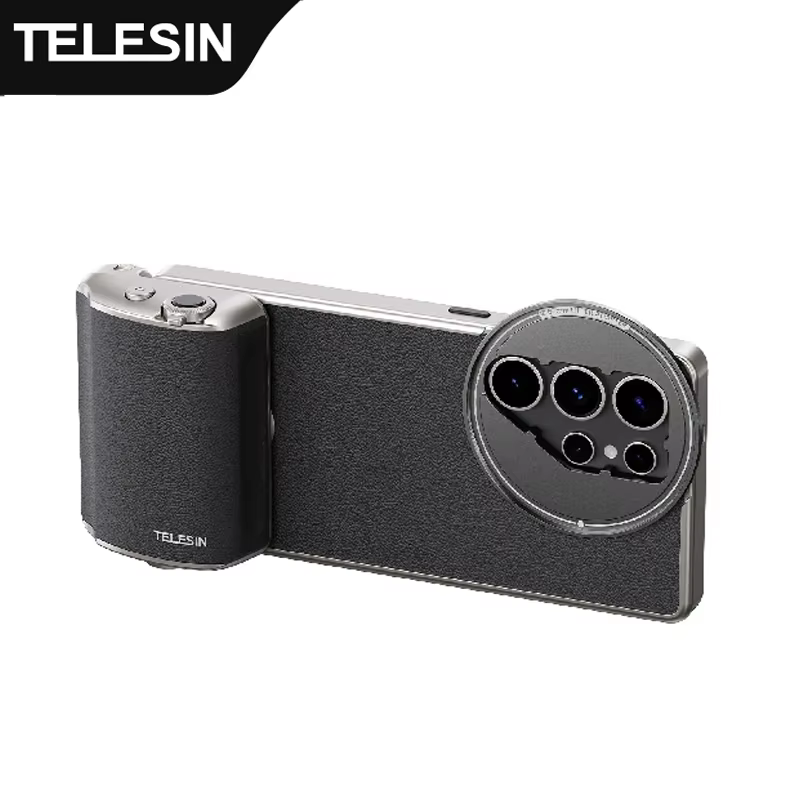 TELESIN Master Shooting Kits with Phone Case Remote Handle Grip Filter 67mm Filter Adapter Ring For SAMSUNG Galaxy S25 Ultra