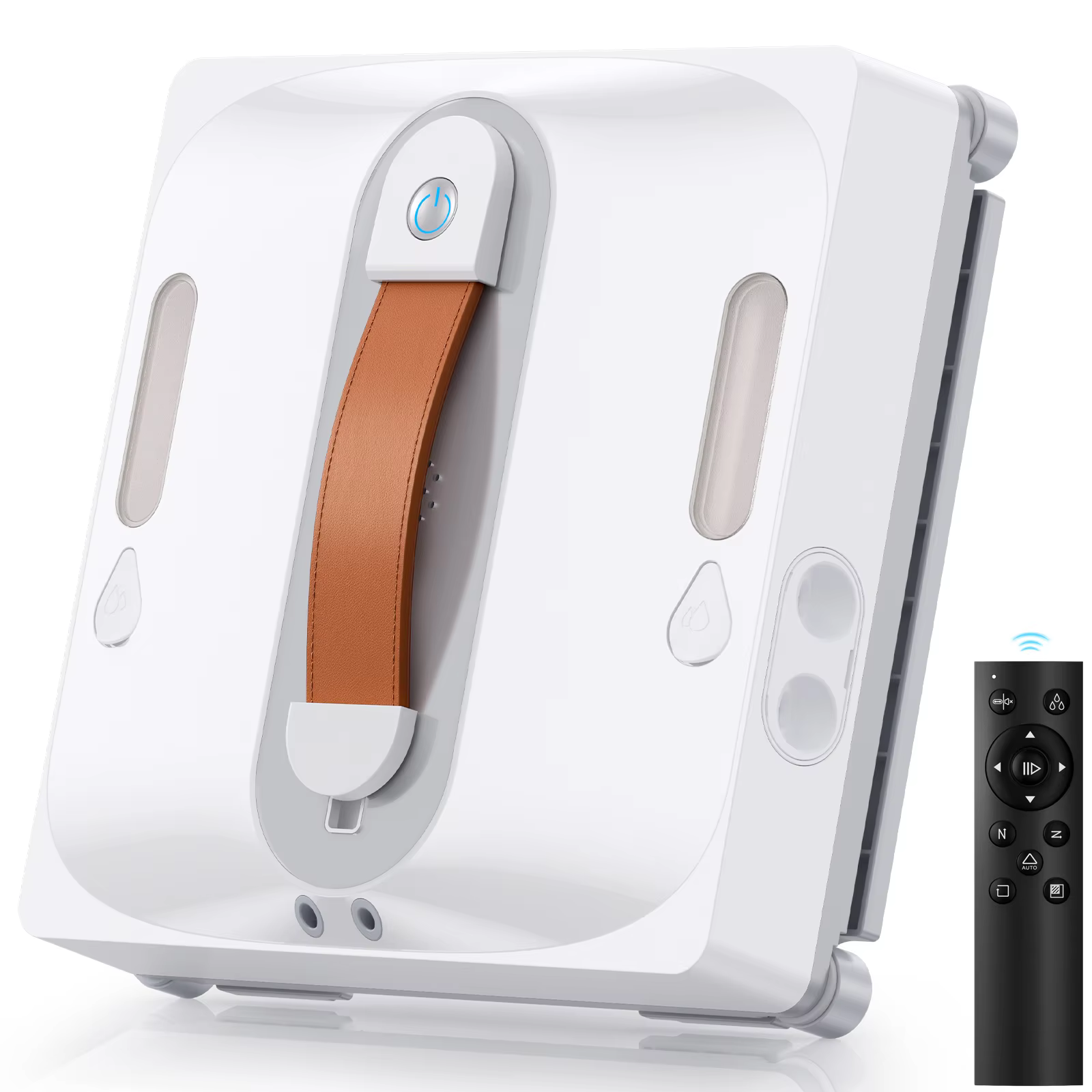 Lubluelu Robot Window Washer 8-Layer Safety Protection 9000Pa Suction Intelligent Path Edge Cleaning Home Glass Cleaning Robot