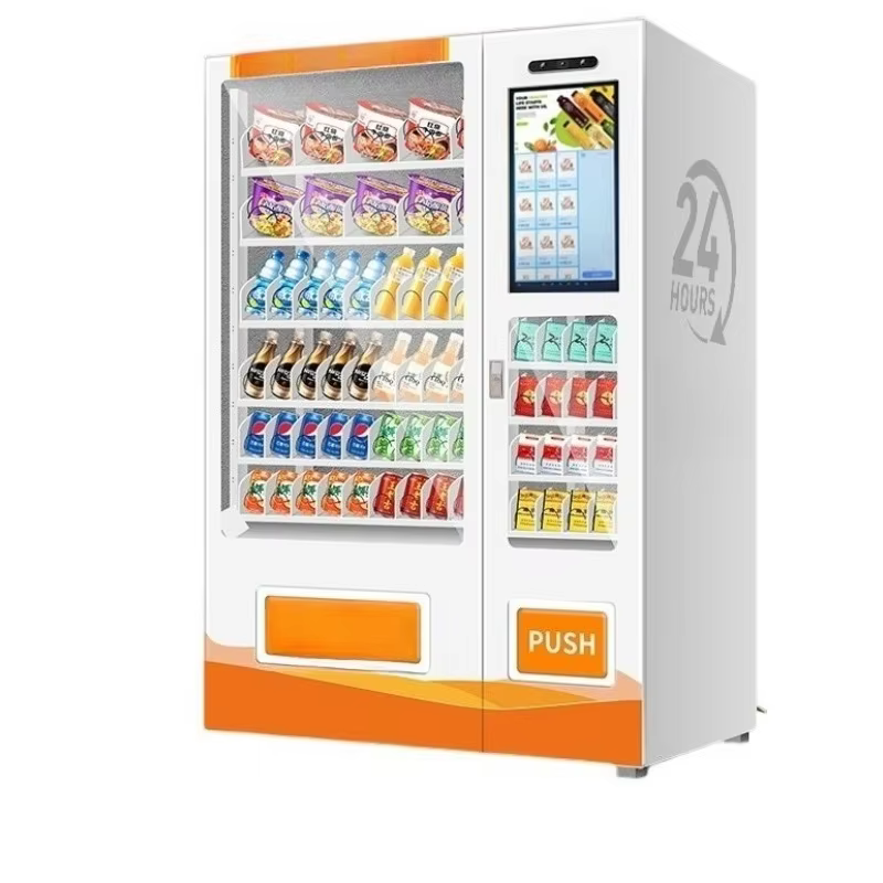 24-Hour Service Small Items Combo Vending Machine Automatic Snack Food with Touch Screen and Coin Operated