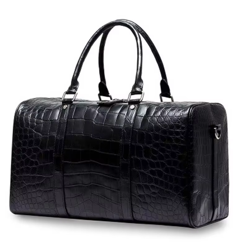 ourui new men travel bag large capacity  Men  general men crocodile handbag