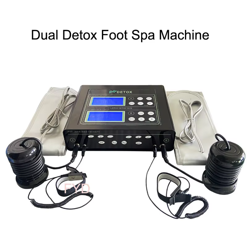 Dual System Ionic Foot Detox Machine Deep Cleanse Spa Detox Machine Relieves Fatigue Promote Blood Circulation Good Health Care