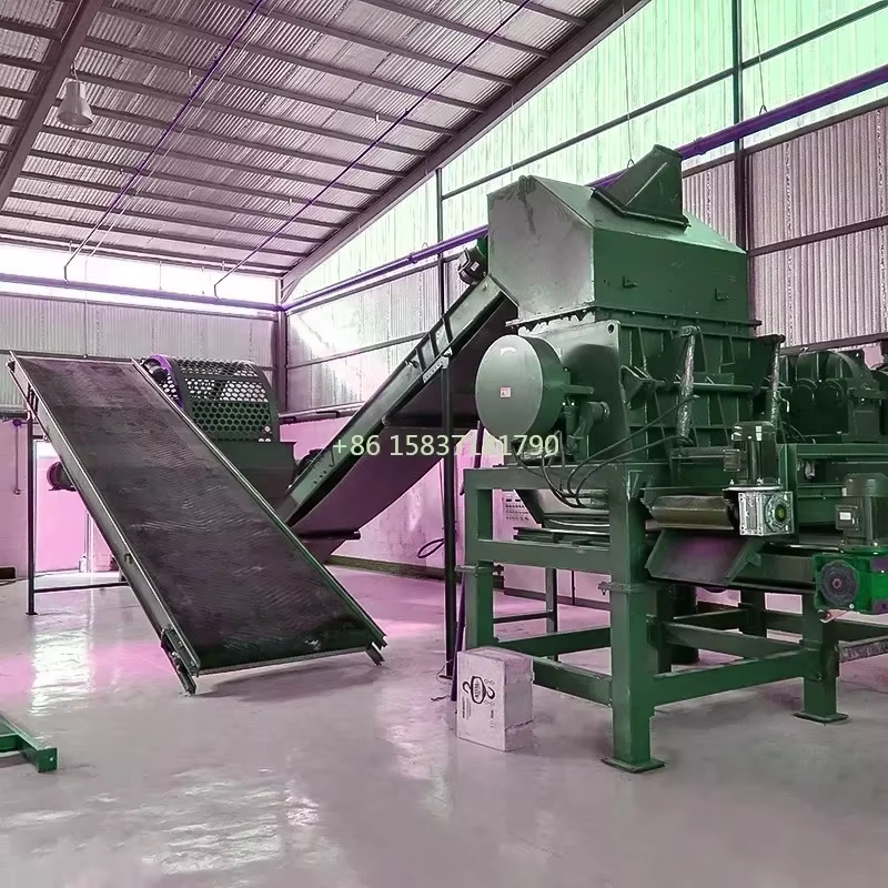 Waste Shredder Customized Metal Scrap Tire Recycling Machine Widely Using Rubber Crushing Shredder Machine Price for Mexico