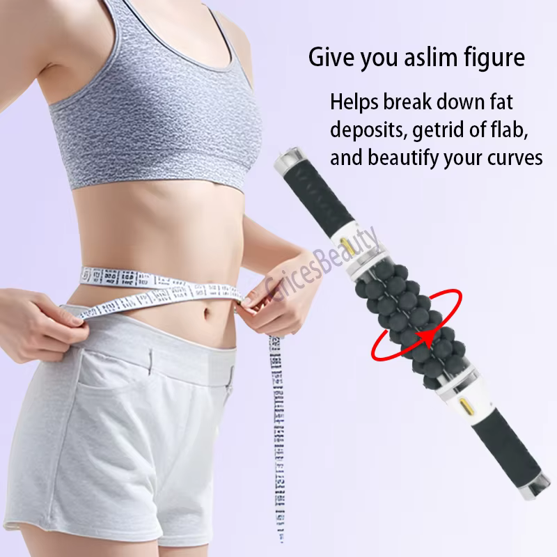 Portable 7D Roller Slimming Body Machine Muscle Massagers  Abdominal Massager Eletric Muscle Stimulator Home Use