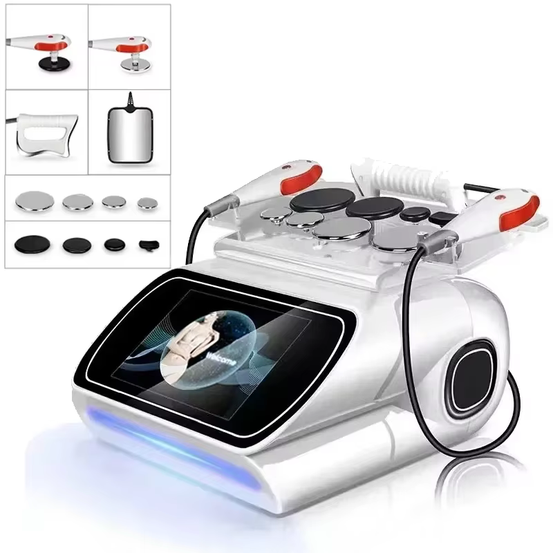 Portable 448KHZ Tecar Therapy RET CET Diathermy Body Sliming Machine Pain Relief Skin Tightening Deep Care