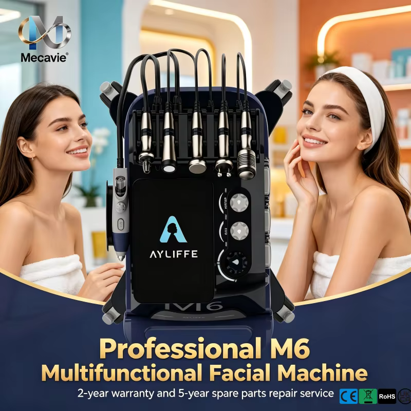 M6 Hydrodermabrasion Machine, Skin Management Machine, Skin Whitening, Facial Cleansing, Facial Lifting, Professional Equipment