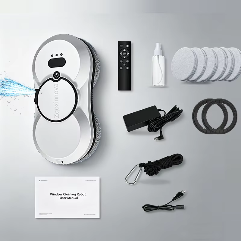 UPS System Robot Window Cleaner Vacuum Smart Home Appliance Auto Clean Glass Windows Washer Window Washing Electric Floor Mops