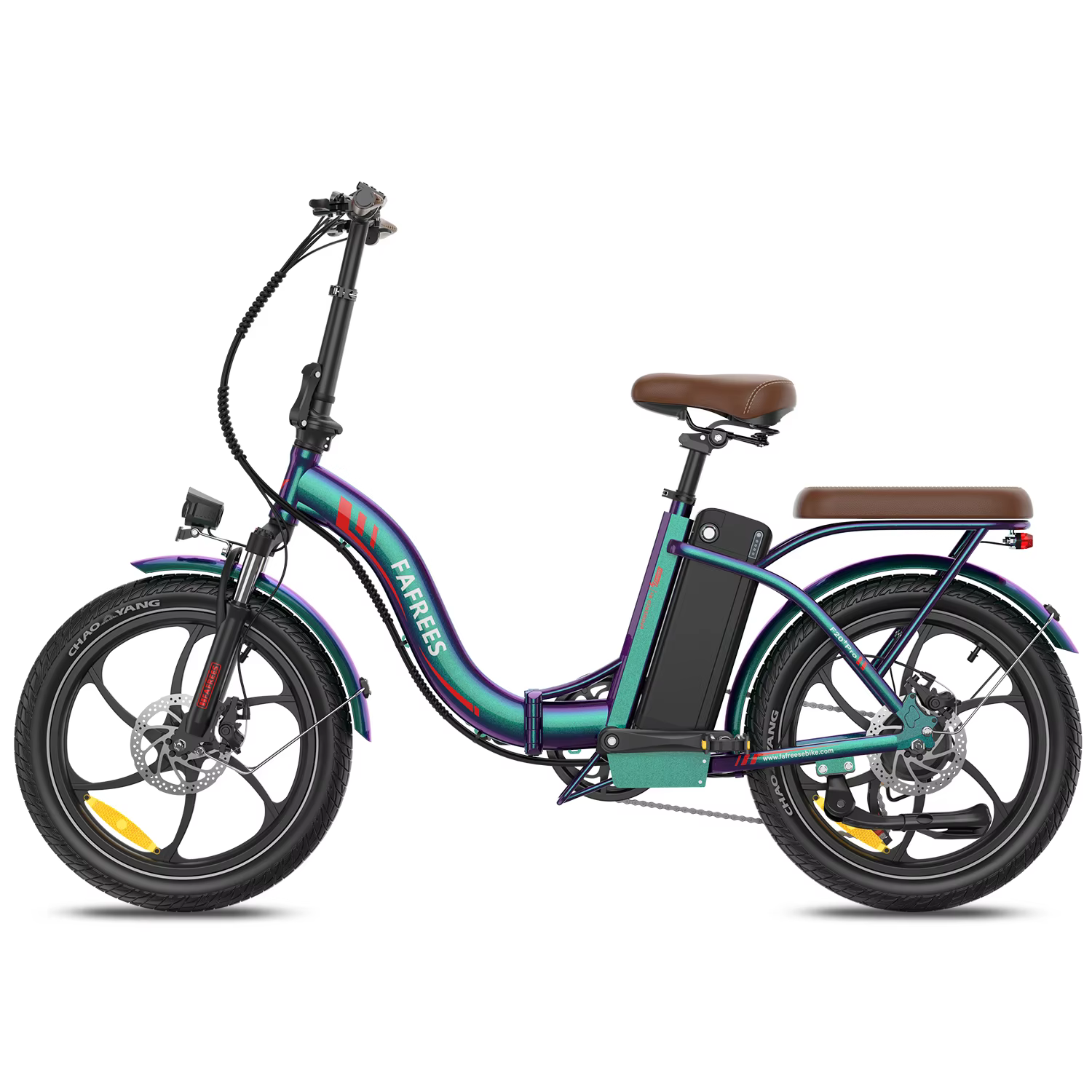 Fafrees F20+ Pro Folding Electric Bike 36V 25Ah Removable Battery 20" x 3.0 MTB ebike for Adults