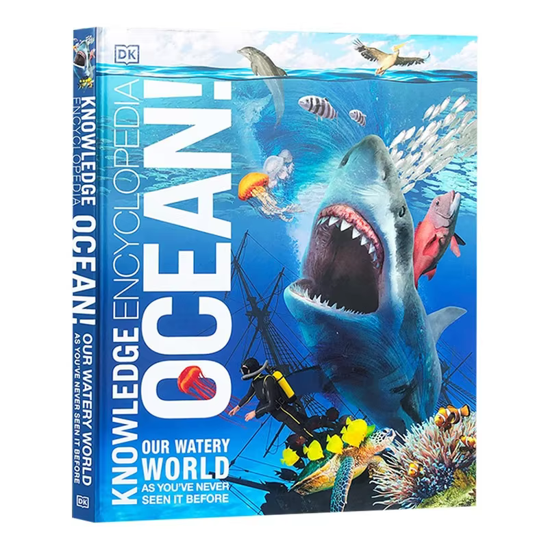 Illustrated Encyclopedia of Seabed Geography, Geology, Ecology and Marine Life, Popular Science Books for Children