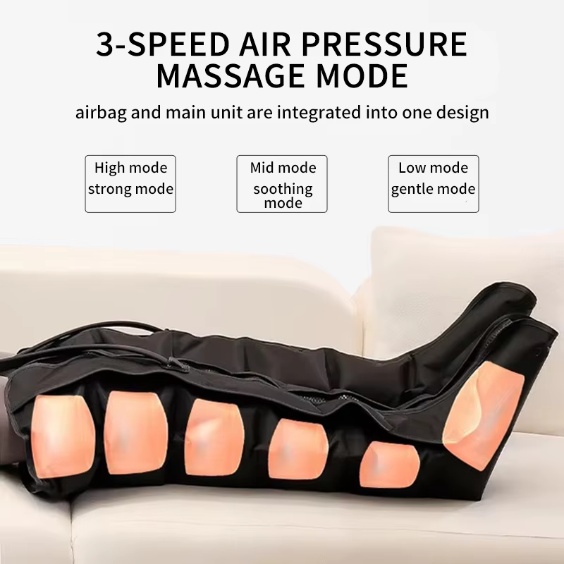 Massage Boots Air Wave Massager Airbag Presses the Soles of the Legs to Promote Leg Circulation