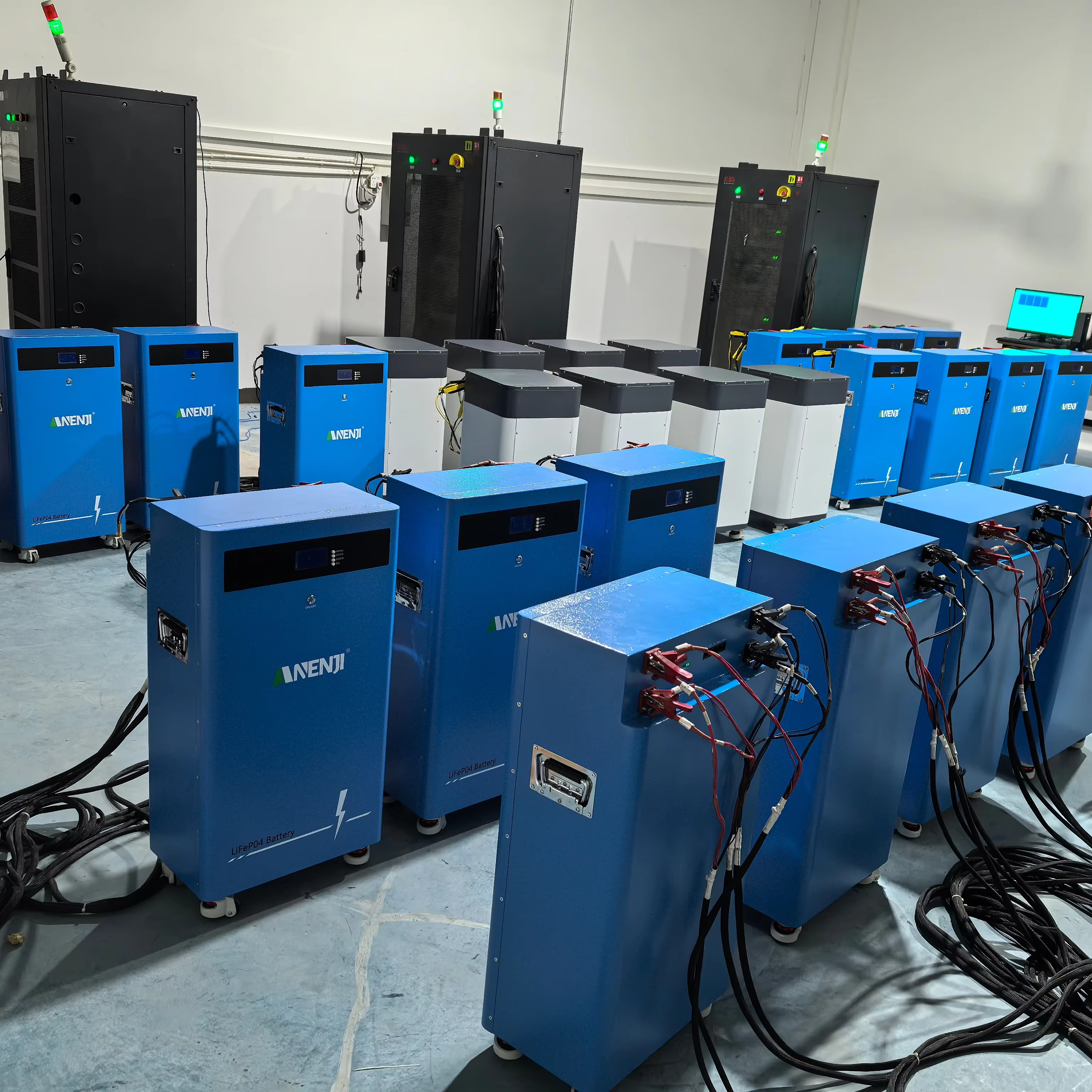 spot Anenji 5kwh 10kwh 15kwh 15kw 51.2v 300ah Battery