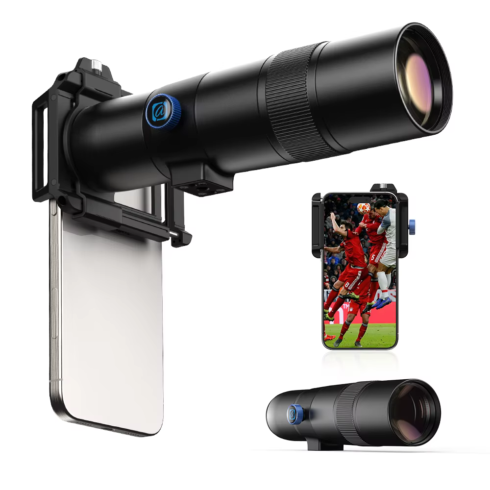APEXEL 30x Ultra Telephoto Lens Monocular Universal Phone Professional Telescope with Tripod for Travel Camping Bird-watching