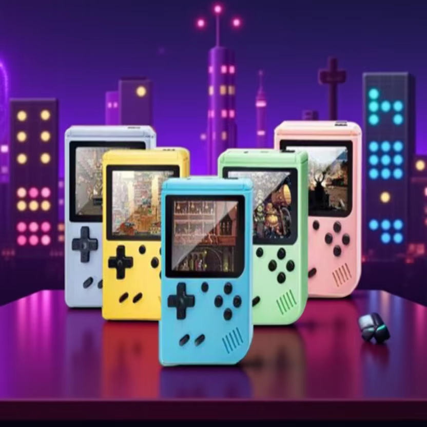 portable Built-in 500+ Classic arcade retro games Console for Gameboy Output Emulator TV 5 inch Video Game Handheld Game Player