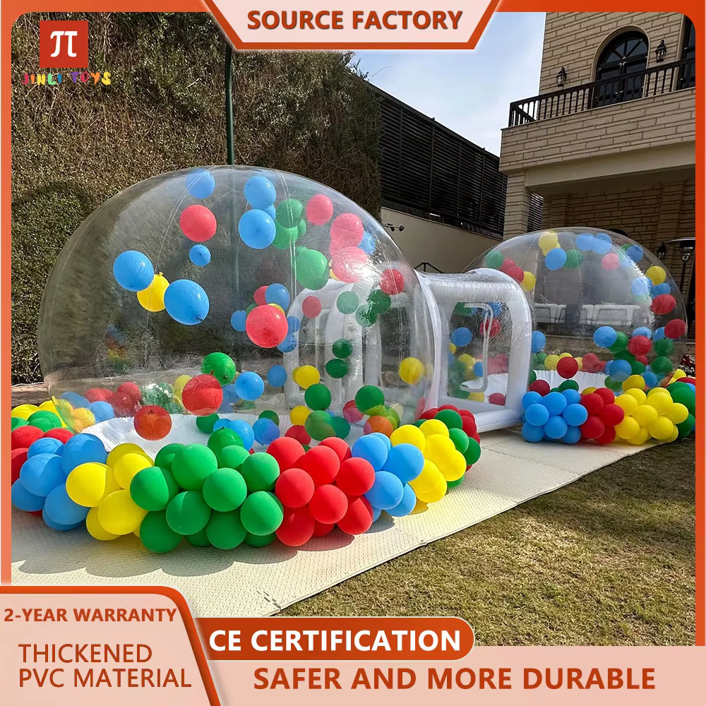 Inflatable Double Bubble House For Party Event PVC Material With Blower - Instant Setup Outdoor Entertainment Inflatable Hot