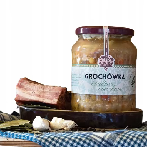 Erbsensuppe mit Wurst und Speck 700 ml-Bukovina Shelter