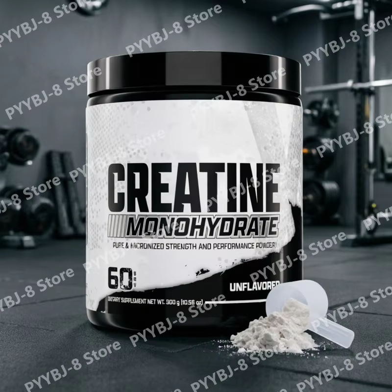 Creatine Monohydrate Powder 5g Per Serving Help Enhance Sport Muscle Strength Mixing with Water Drinking 10.58 Ounces