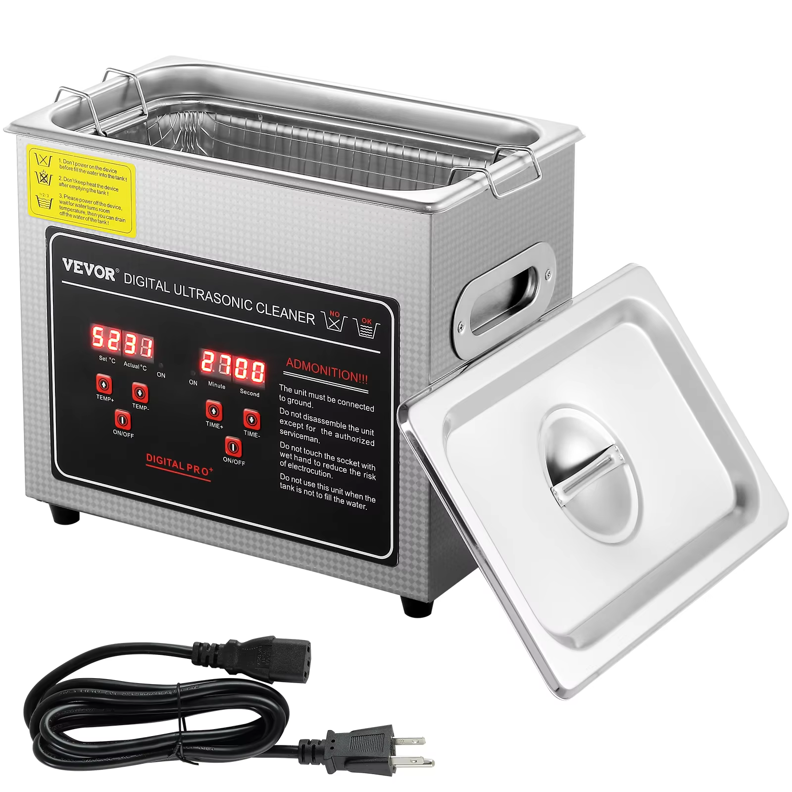 SucceBuy 2L 3L 6L 10L 22L 30L Ultrasonic Cleaner Stainless Steel Portable Cleaning Washing Machine Ultrasound Home Appliance
