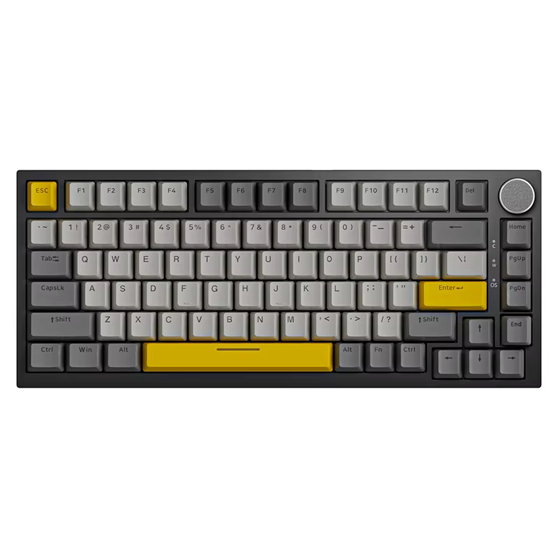 AJAZZ AK820 / AK820Pro Gaming Mechanical Keyboard 75% 82 Keys Wired Single Mode/Bluetooth Wireless Gamer Keyboard for Laptop PC
