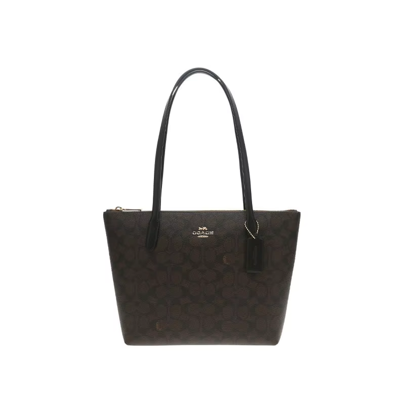 COACH Fiona Zip Tote Bag In Signature Canvas CBT18