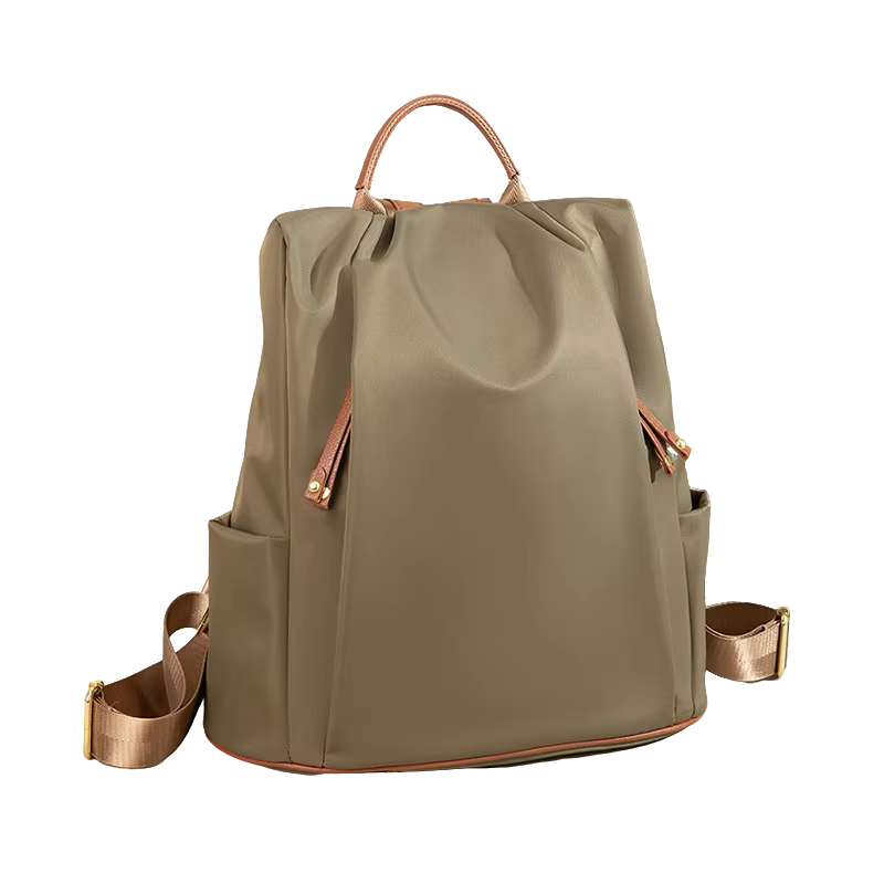 Minimalist Drawstring Backpack, Waterproof Casual Travel Bag, Large‑Capacity Multi‑Pocket Commute Bag