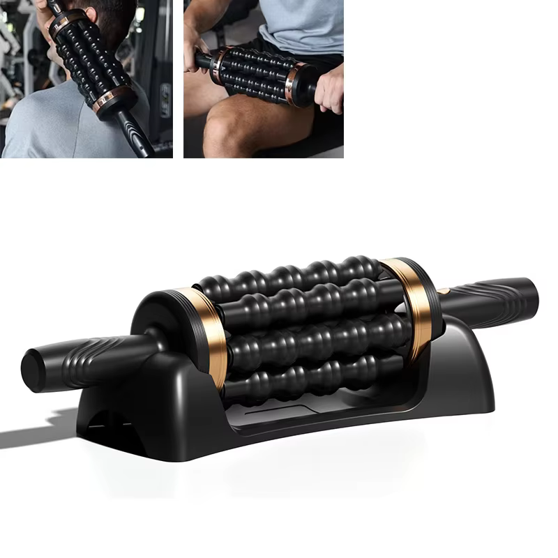 Electric Roller for Muscle Body Relaxing Percussive Therapy Rolling Cellulite Massage Rechargeable Body Shaping Slimming Machine