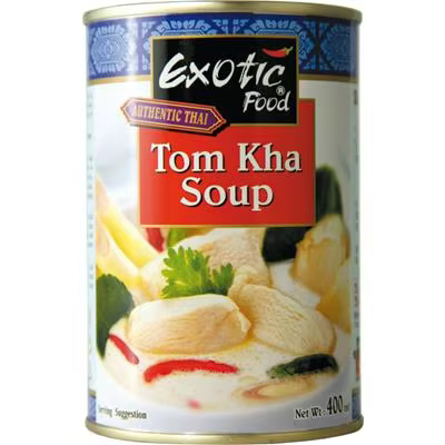 Tom Kha Soup 400 ml – Exotische Lebensmittel, fertig zu erhitzen