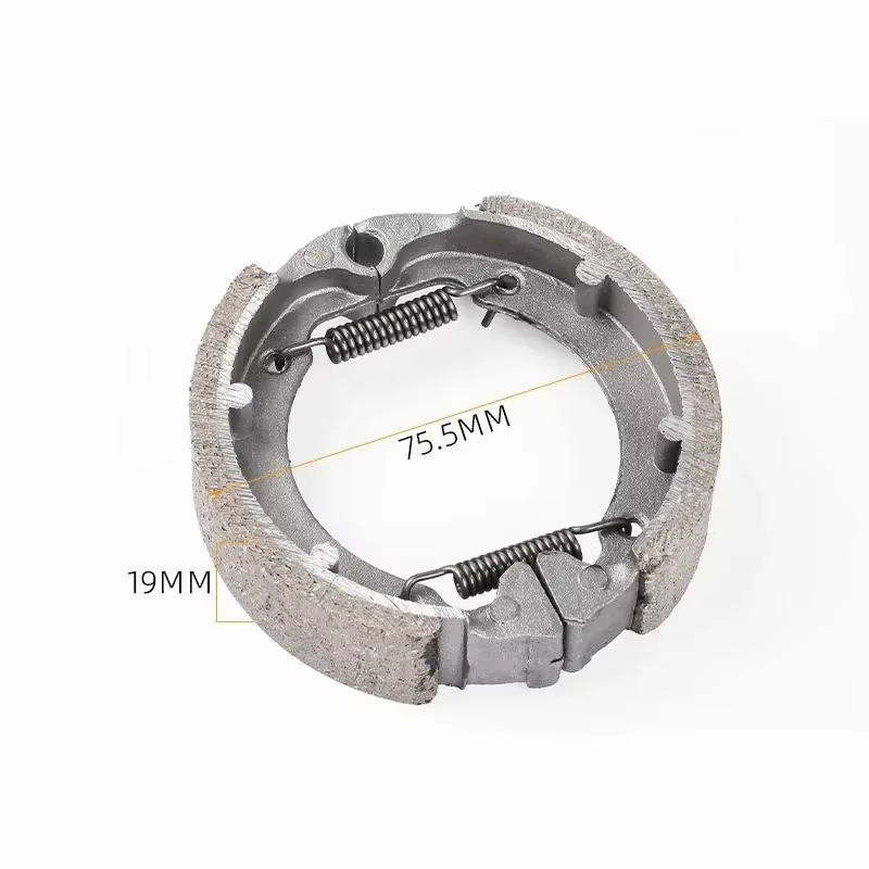 New Brake Shoes CG125 Motorcycle Brake Pads 50 90 80 Drum Brake Pads For Electric Vehicle Front And Rear Brakes 110 130