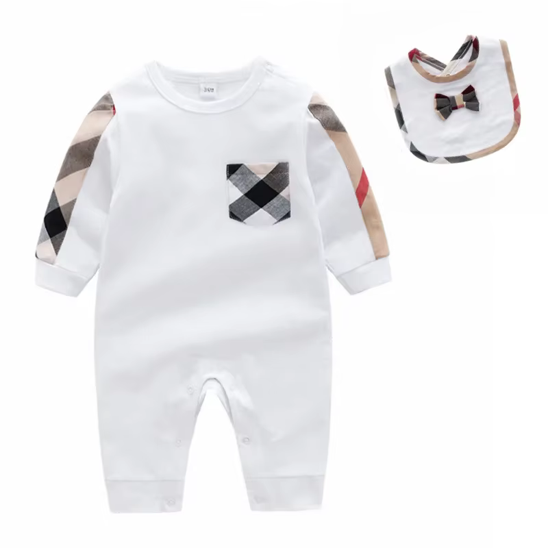 Baby Cotton Romper Spring Autumn Newborn Sleepwear Women's Harem Crawler Men's Long Sleeve Autumn Collection
