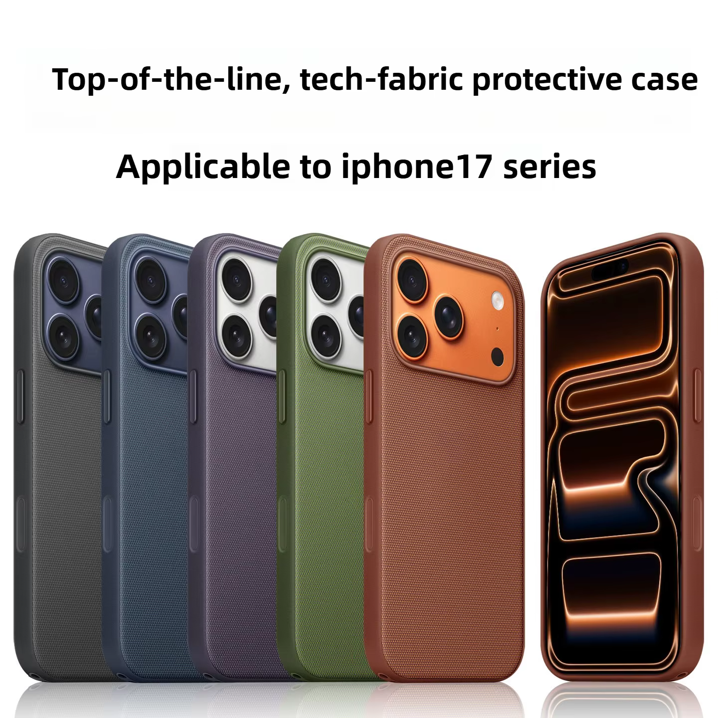 {Technology Woven Case}for iPhone 17 Pro Max Case for Official Magsafe Magnetic Phone Case for iPhone17 Pro 17 Ultra-thin Case