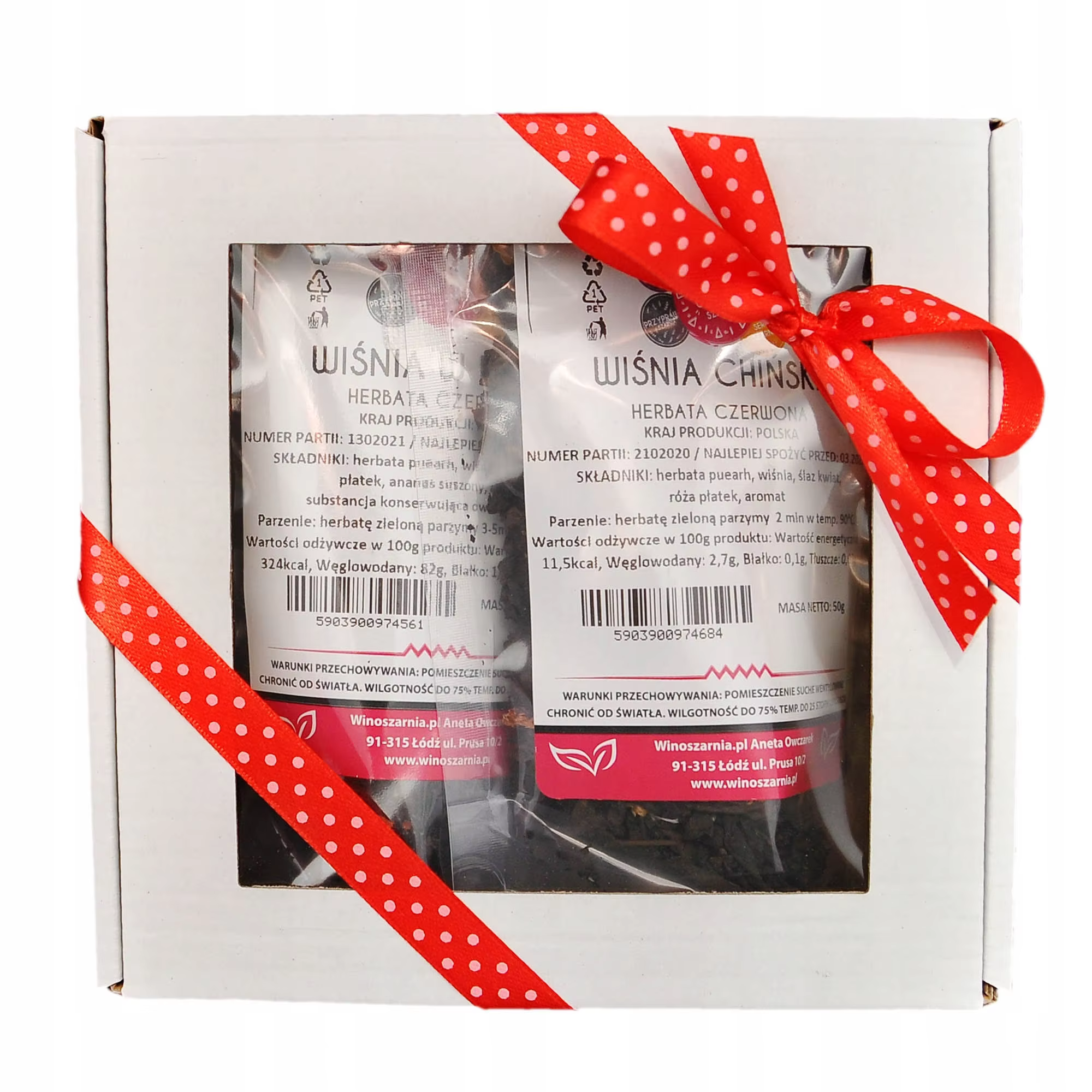 Tee Roter Tee Set-2x50g als Geschenk