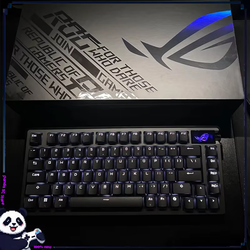 ROG Azoth Extreme Game Keyboard Wireless Bluetooth Mechanical Keyboard Tri-mode All Aluminum RGB Custom PC Desktop Accessories