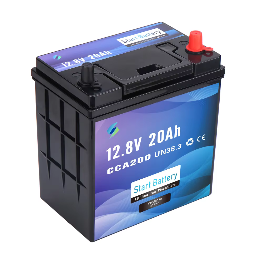 Car Motorcycle 12.8v 20ah 30ah 60ah 80ah 105ah Quick Start Battery For Electric Start Generator