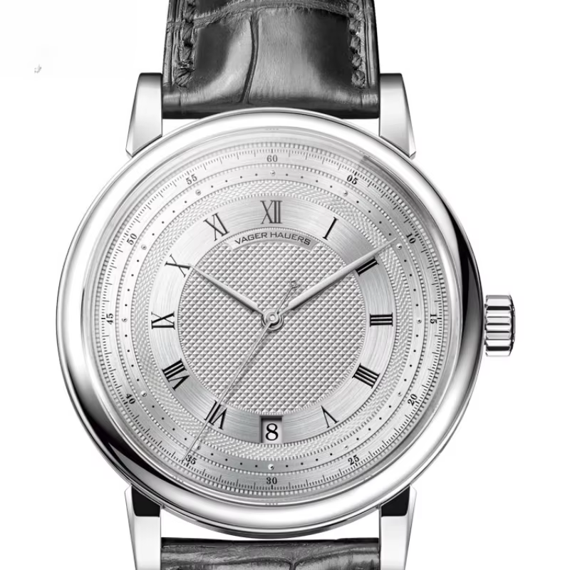 Original Yipin Watch Men's Mechanical Watch Fully Automatic Swiss Movement Blue Steel Needle Ultra-thin Calendar Men's Watch