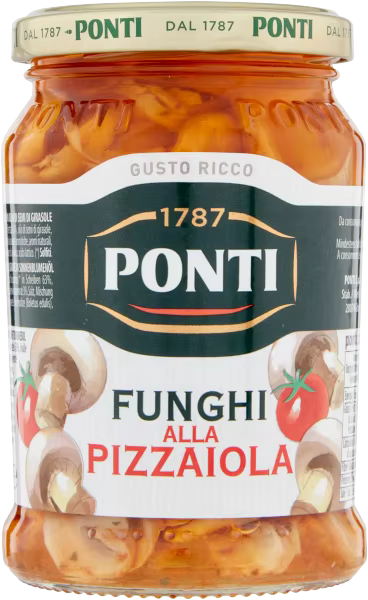 Pilze in Öl Funghi alla Pizzaiola 280g - Ponti