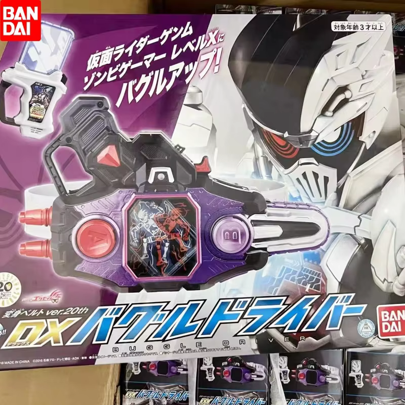 New Bandai Dx Kamen Rider Ex-Aid Zombie Dan Kuroto Buggle Driver Transformation Belt Action Figure Collectible Toy Gift For Boy