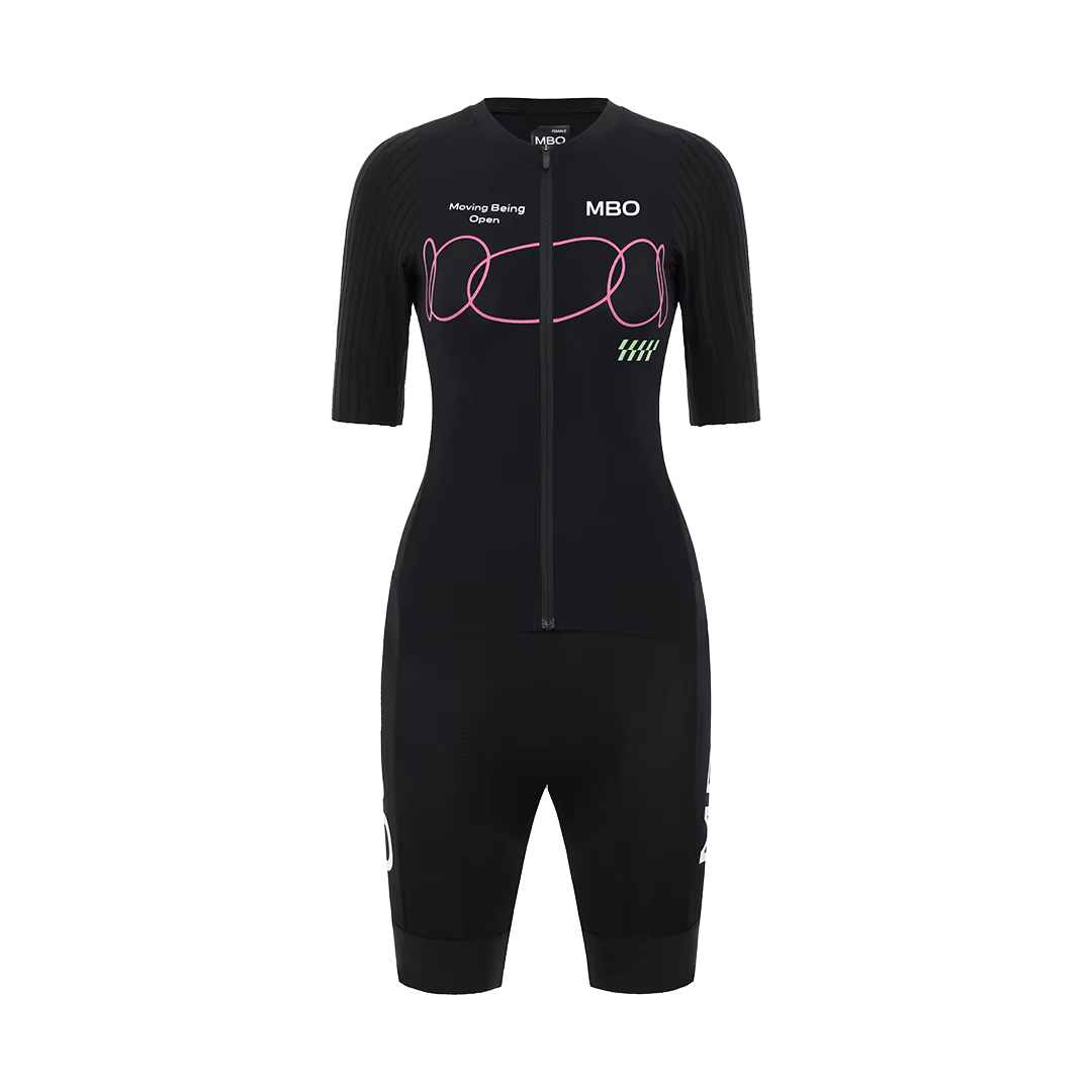 MBO cycling sets Women's suits Cycling outfit triathlon short Sleeve Bodysuit cycling maillot Mountain Road Racing Jumpsuit