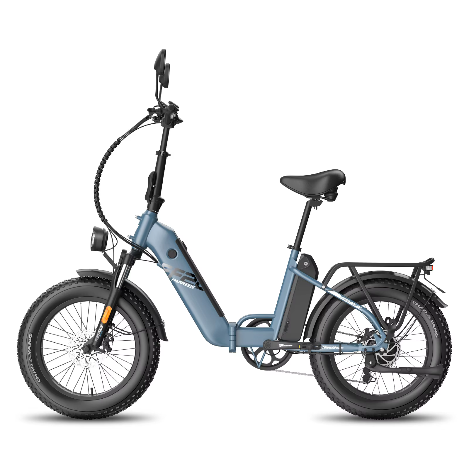 Fafrees FF20 Polar Folding Electric Bicycle 500W Mountian Bike with 48V 24Ah Removable Battery 20" x 4.0 MTB ebike