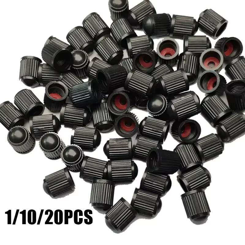 1/10/20PCS Car Tire Valve Plastic Bike Caps Dustproof Cover  For Car Motorbike Trucks BicycleAir valve Caps Airtight Cover
