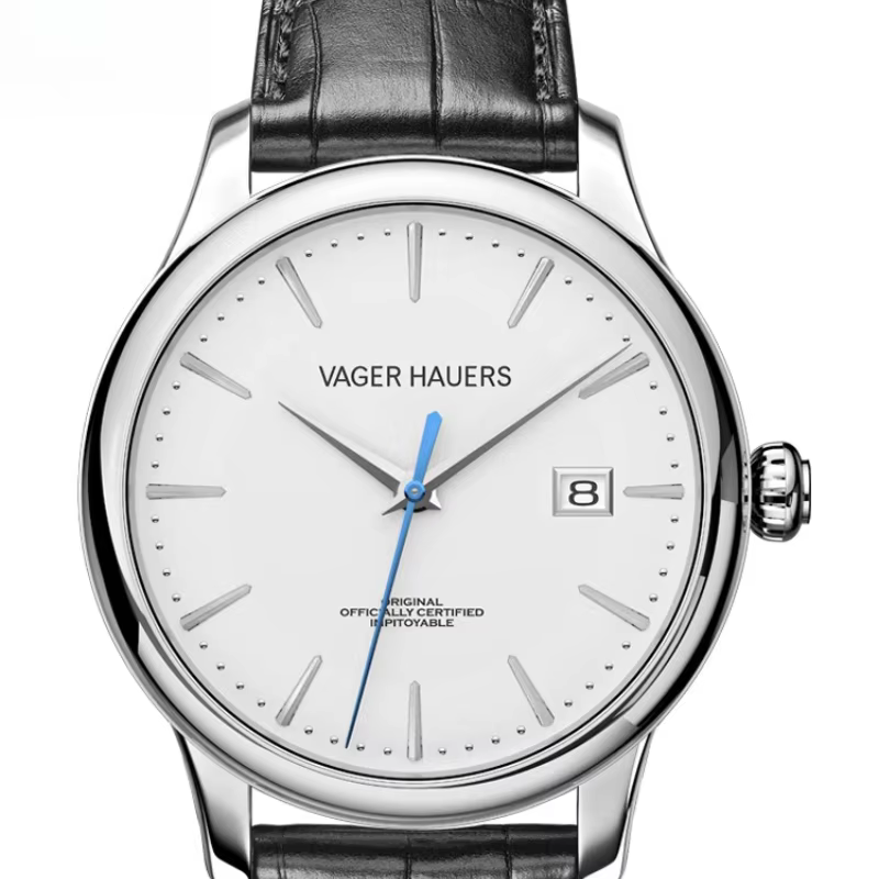 Vijay Howz Original Genuine Watch Men's Ultra-thin Automatic Mechanical Watch Business Steel Belt Waterproof Men's Watch
