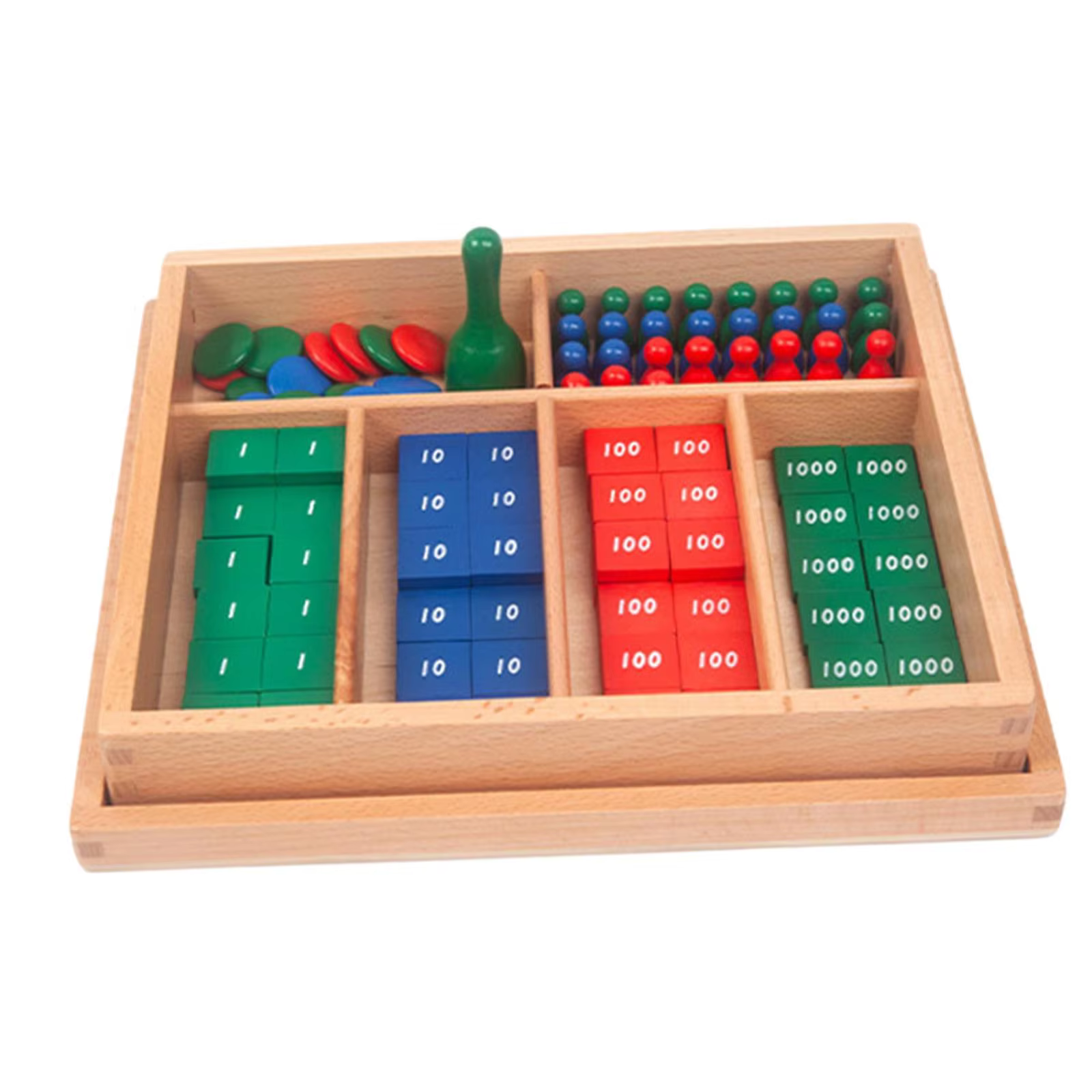 Montessori Stamp Game Baby 3 -6 Year Olds Preschool Tool Classical Educational Toys Early Learning Tool Wooden Toy Maths Toys