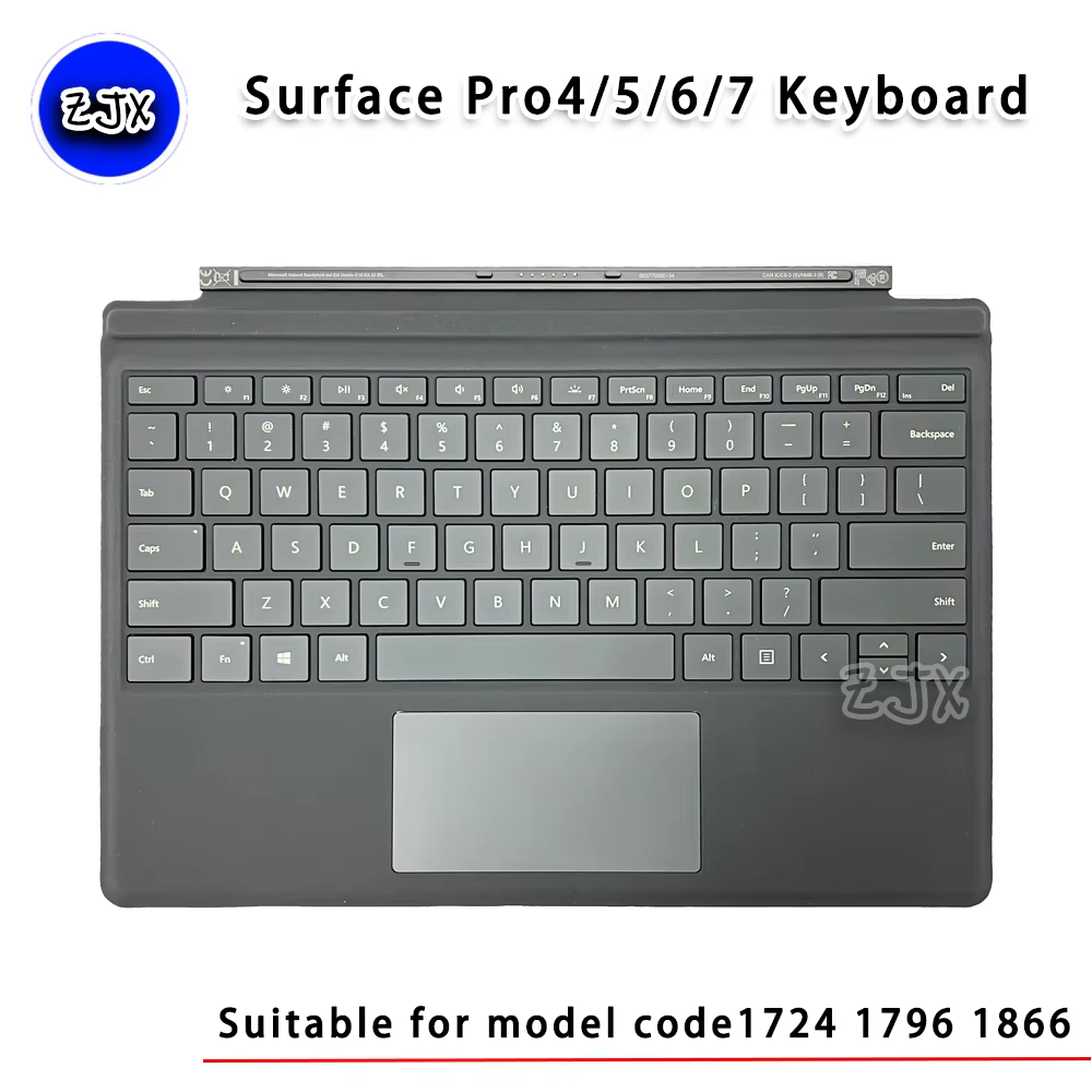 For  Surface Pro4 Pro5 Pro6 Pro7 brand Keyboard Tablet 1724 1796 1866  keyboard with touchpad