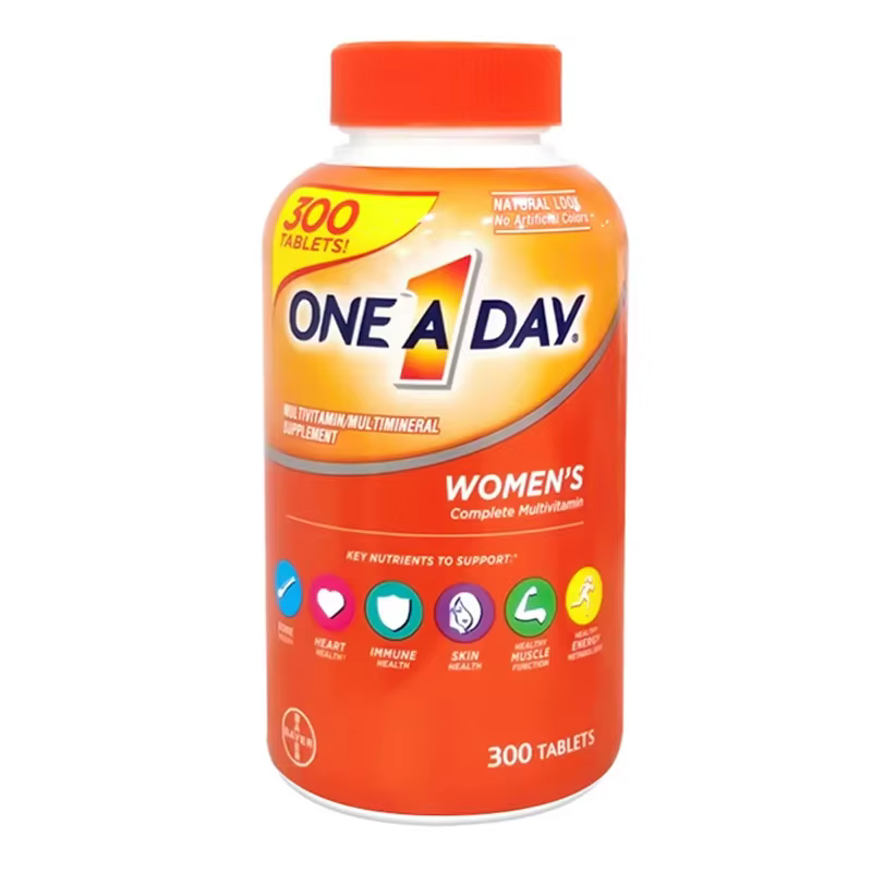 Bayer One A Day Multivitamin, Multivitamin Mineral Supplement, Multivitamin 300 Tablets