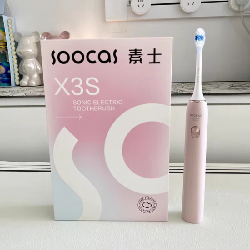 SOOCAS X3S Ultrasonic Electric Toothbrush IPX7 Waterproof Adult X3U Upgrade Smart Sonic Tooth Brush Upgraded USB Fast Chargeable
