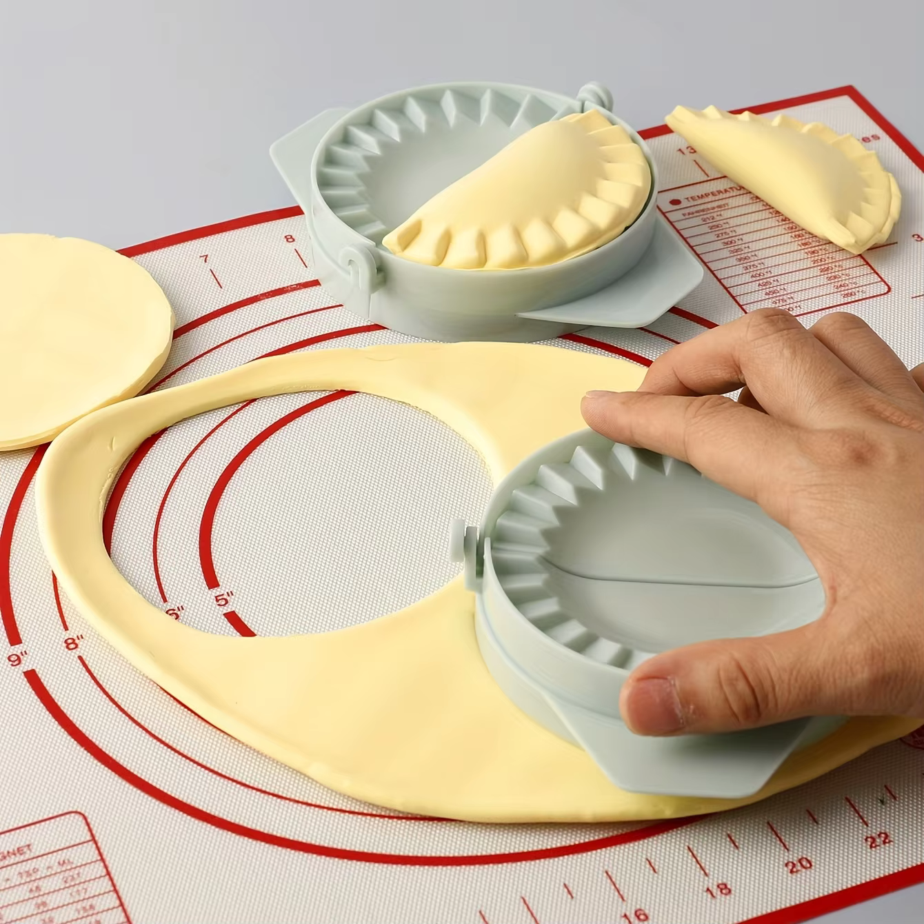 Küche Knödel Maker Wrapper Presser Manuelle Knödel Haut Form Maschine Ravioli Maker Presse Gebäck Maker Küche Gadgets