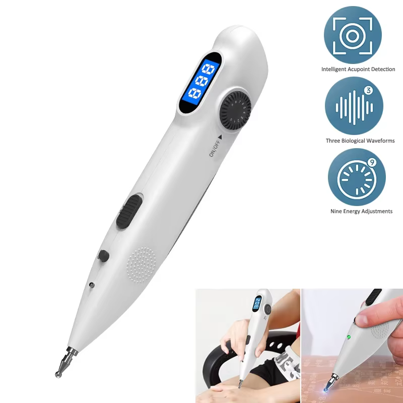 Acupuncture Pen With Digital Display Electronic Acupuncture Massage Tools Leawell Pulse Therapy Acupoint Detector Health Care